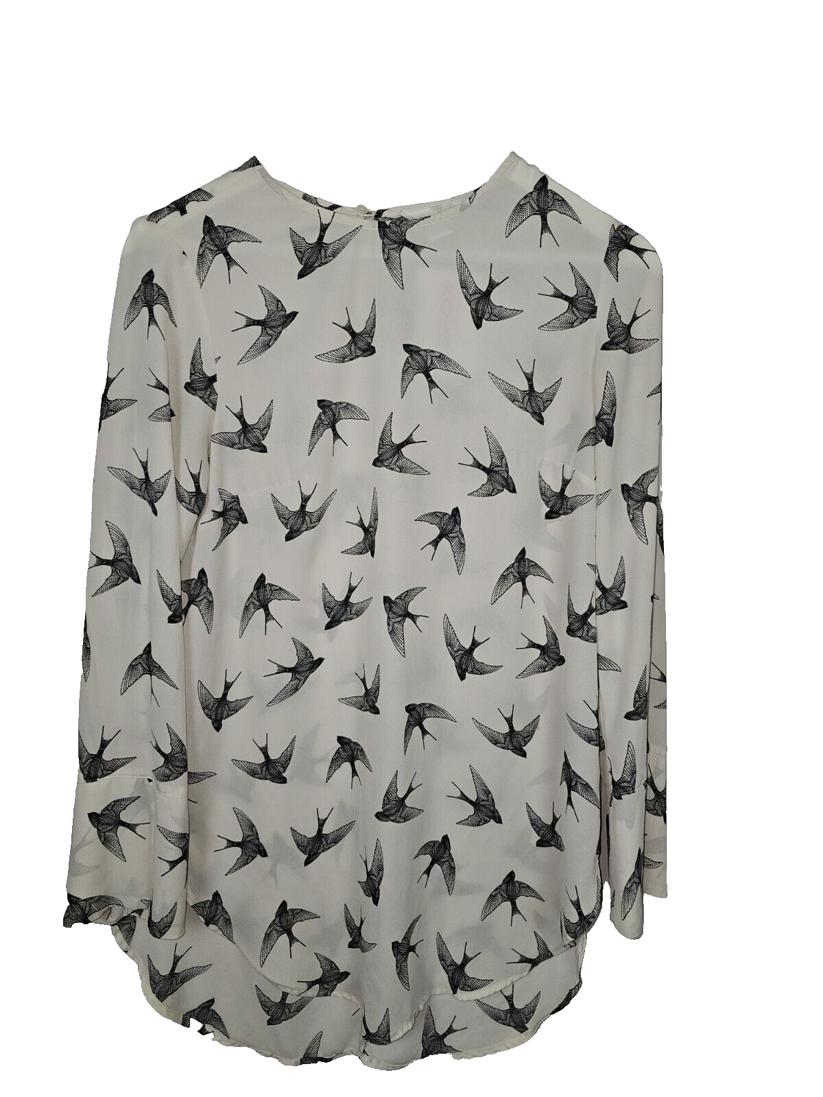 EK6883 Damen Bluse von H&M, Weiß, Gr.360