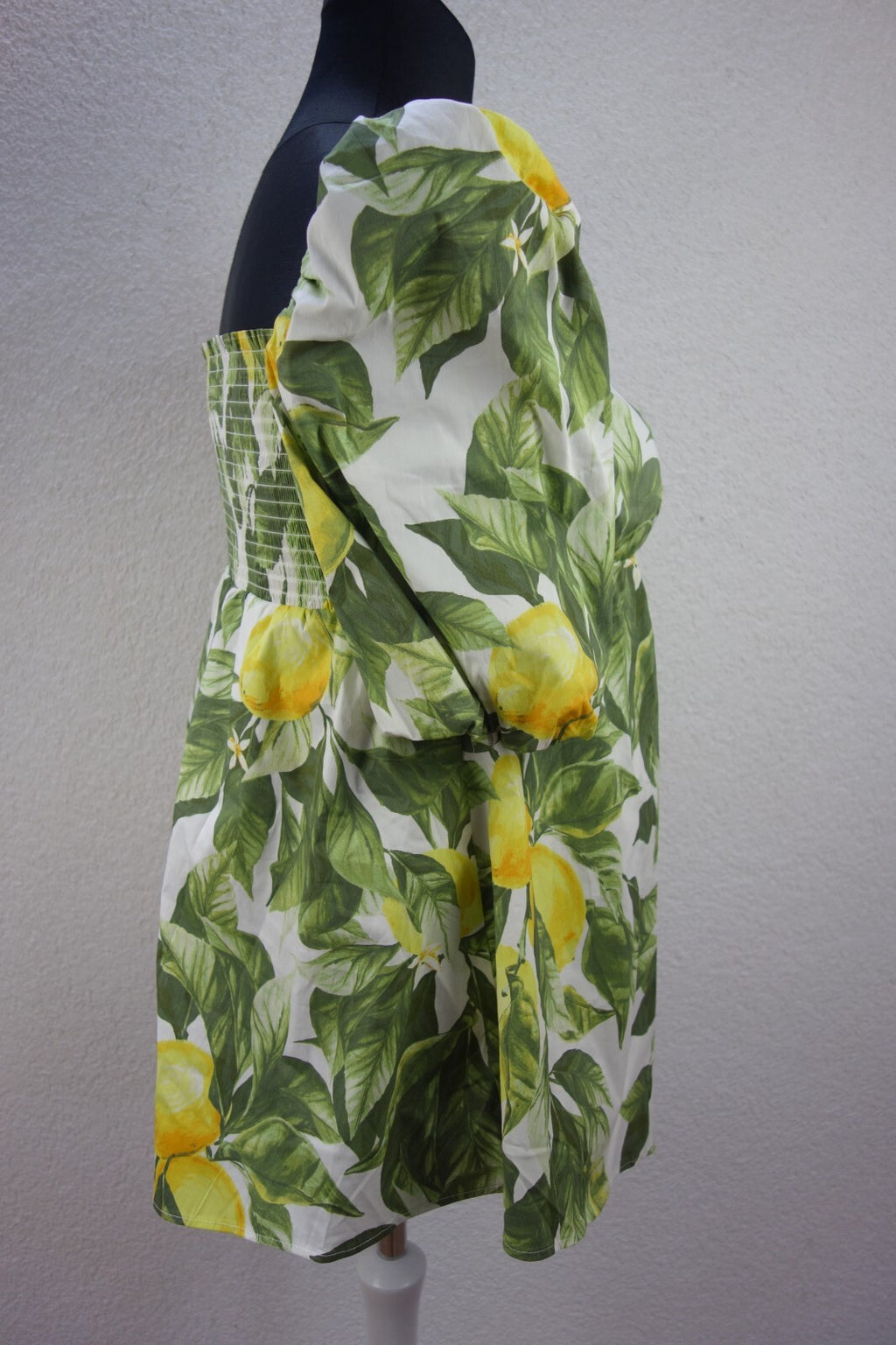EK4164 Damen Oberteil von H&M, grün, weiß, gelb, gr. XL3