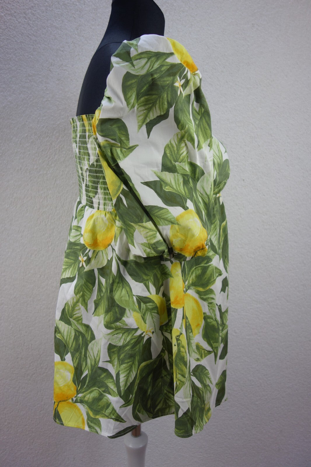 EK4164 Damen Oberteil von H&M, grün, weiß, gelb, gr. XL3
