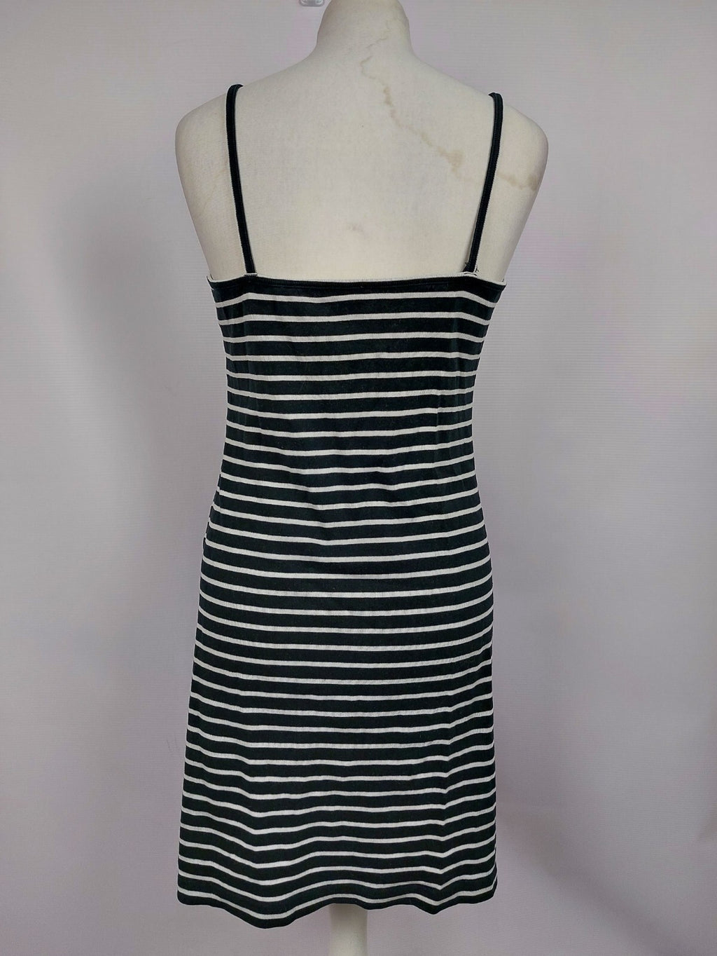 EK3185 Damen Kleid von Esprit, schwarz-weiß, Gr.L3