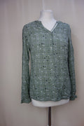 EK0135 Damen Bluse von Gina Benotti, Pantinagrün, Gr.S0
