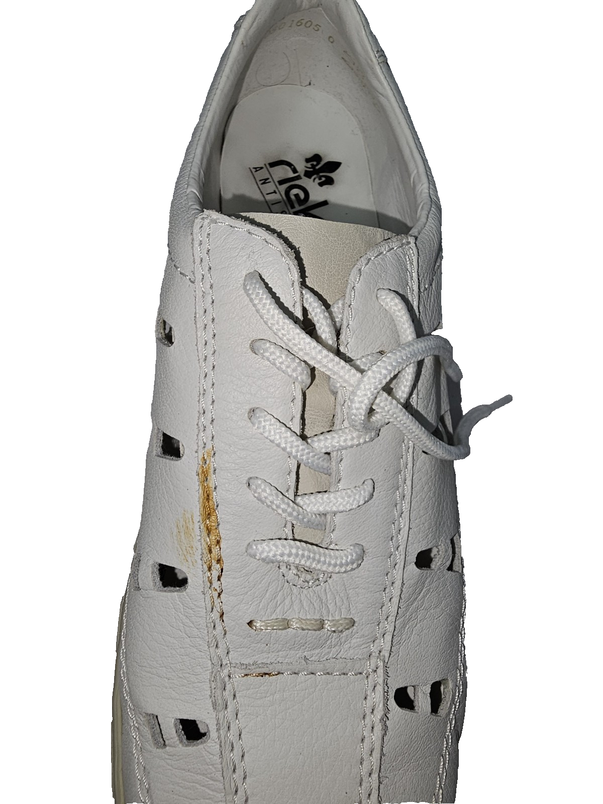 ES0733 Damen Halbschuh von Rieker, weiß, Gr.422