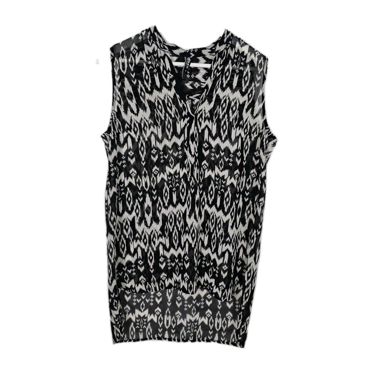 EK8981 Damen Bluse von Colors Of The World, schwarz-weiß, Gr.380