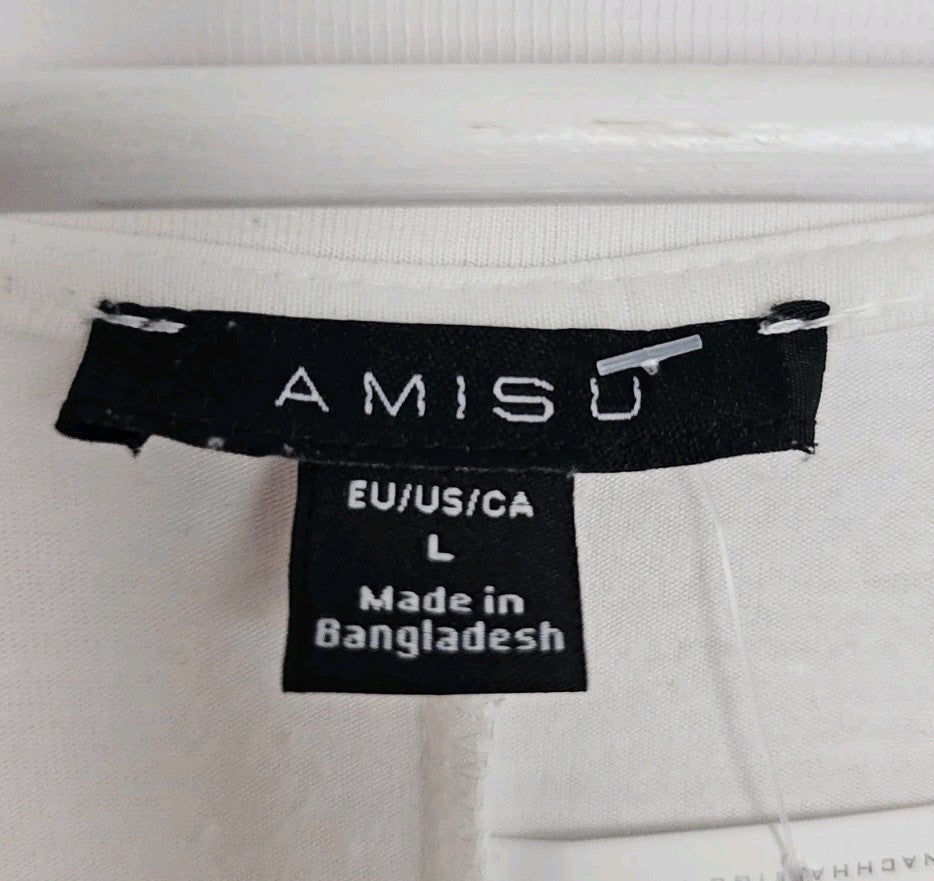 EK9559 Damen T-Shirt Amisu Gr.L Weiß1