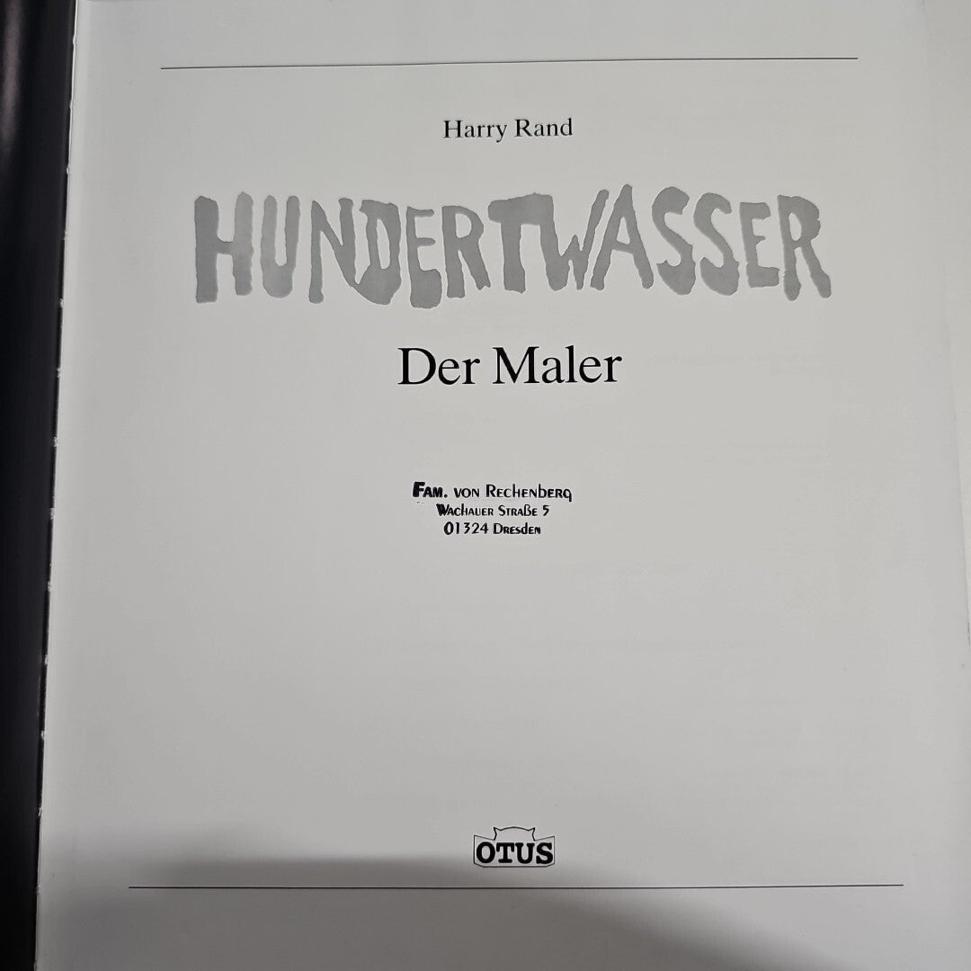 EB1564 Hundertwasser der Maler von Harry Rand1