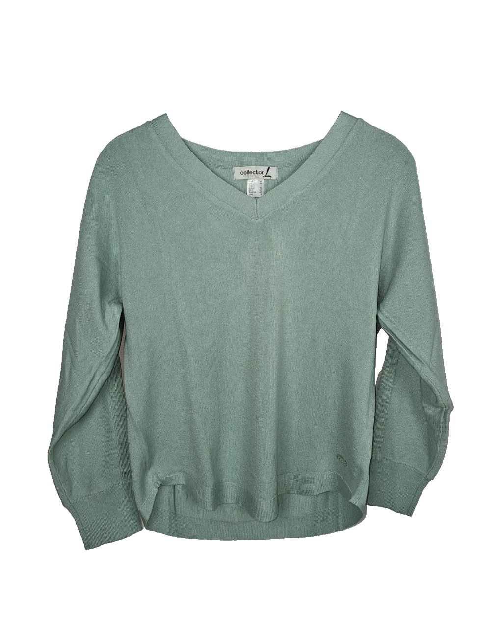 EK7498 Damen Sweatshirt von Collection L, Blaugrün, Gr.400