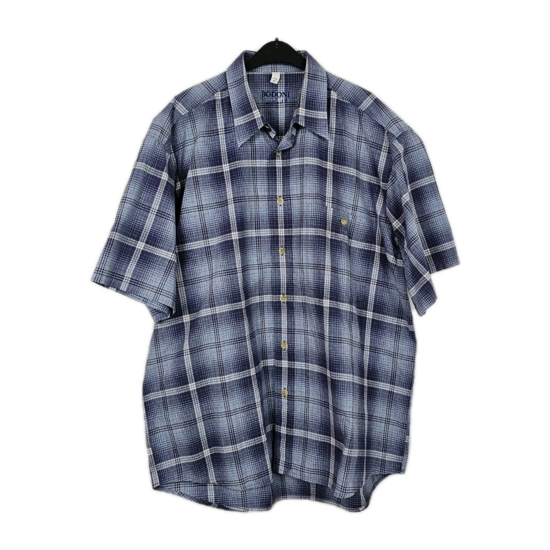 EK10565 Herren Hemd von Bodoni, Blau, Gr. L0