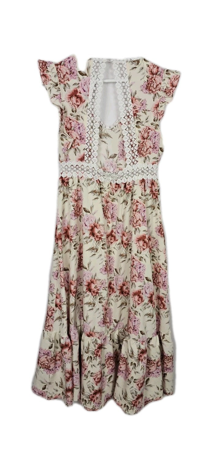 EK9369 Damen Kleid von Shein, Mehrfarbig, Gr. M3