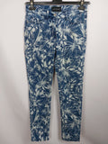 EK3319 Damen Jeans von Amy Vermont, blau/weiß, Gr. 360