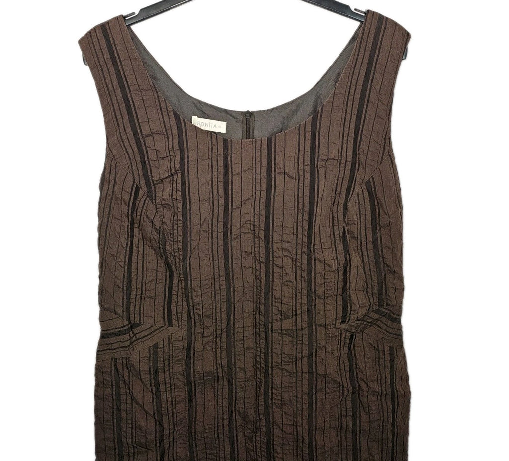 EK6530 Damen Kleid von Bonita, braun, Gr.481