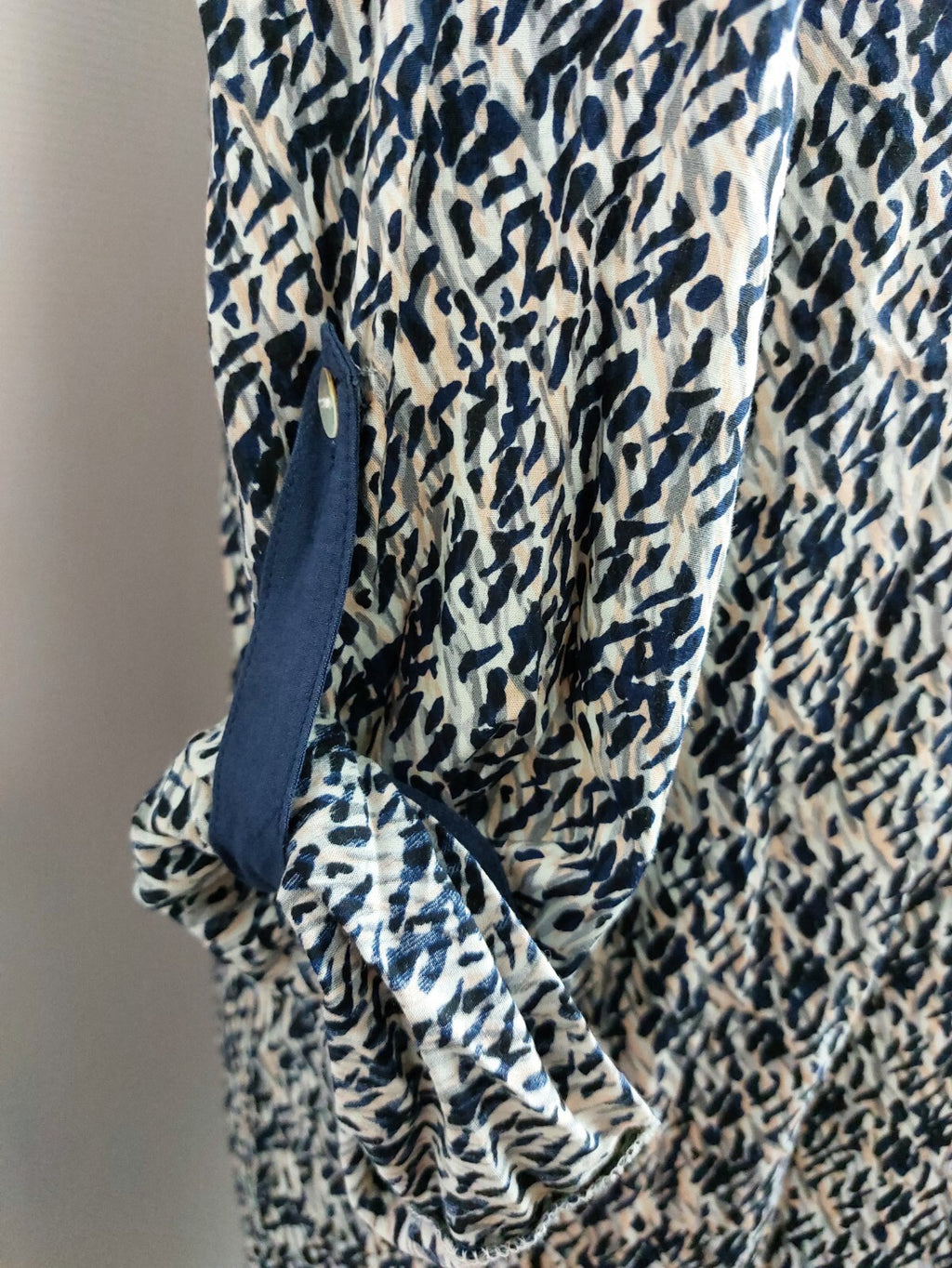 EK5177 Damen Kleid von Globus, blau/grau, Gr. S3