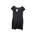 EK10650 Damen Kleid Jobis Gr.M Schwarz Brustumfang 42cm Länge 85cm0