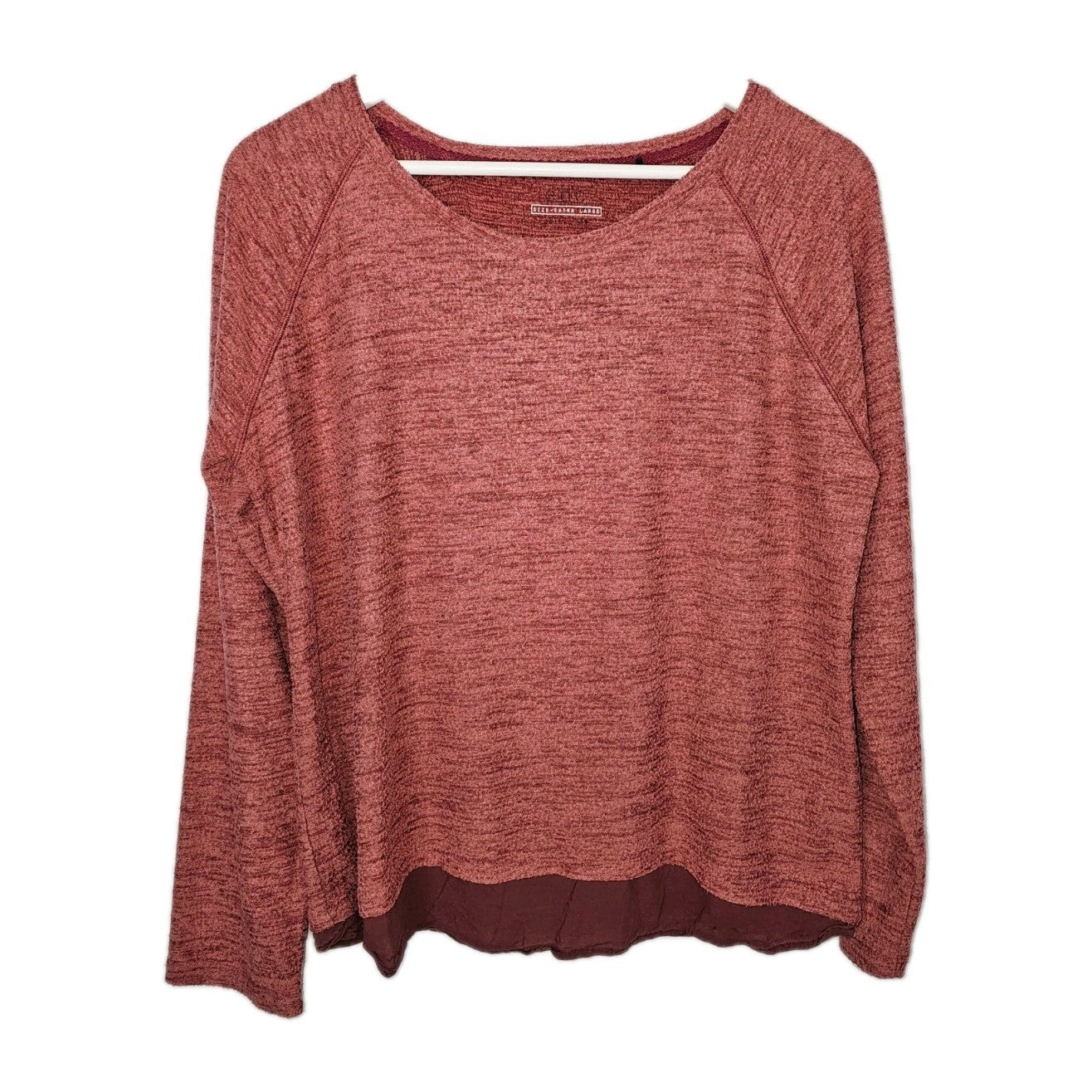 EK8658 Damen Langarmshirt von EDC, rot, Gr.XL0