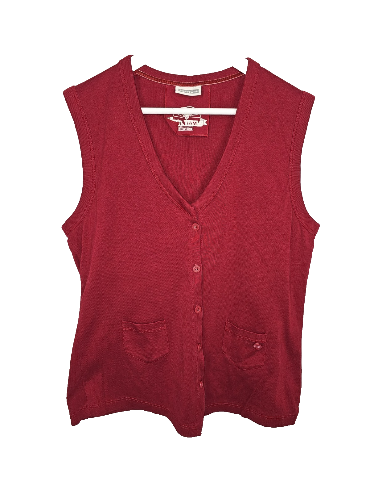 EK7609 Damen Trägershirt von Street One, rot, Gr.440