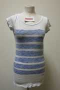 EK0643 Damen T-Shirt von Hilfiger Denim, weiß, Gr. S0
