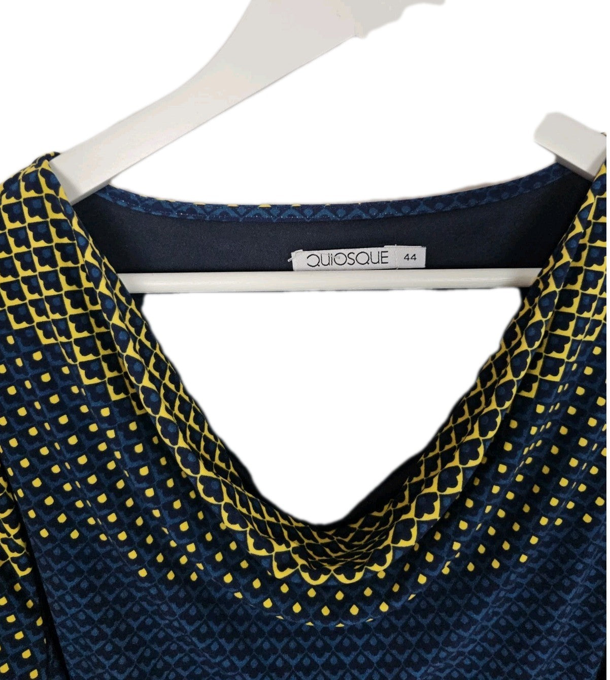 EK9168 Damen Kleid von Quiosque, Dunkelblau, Gr. 442