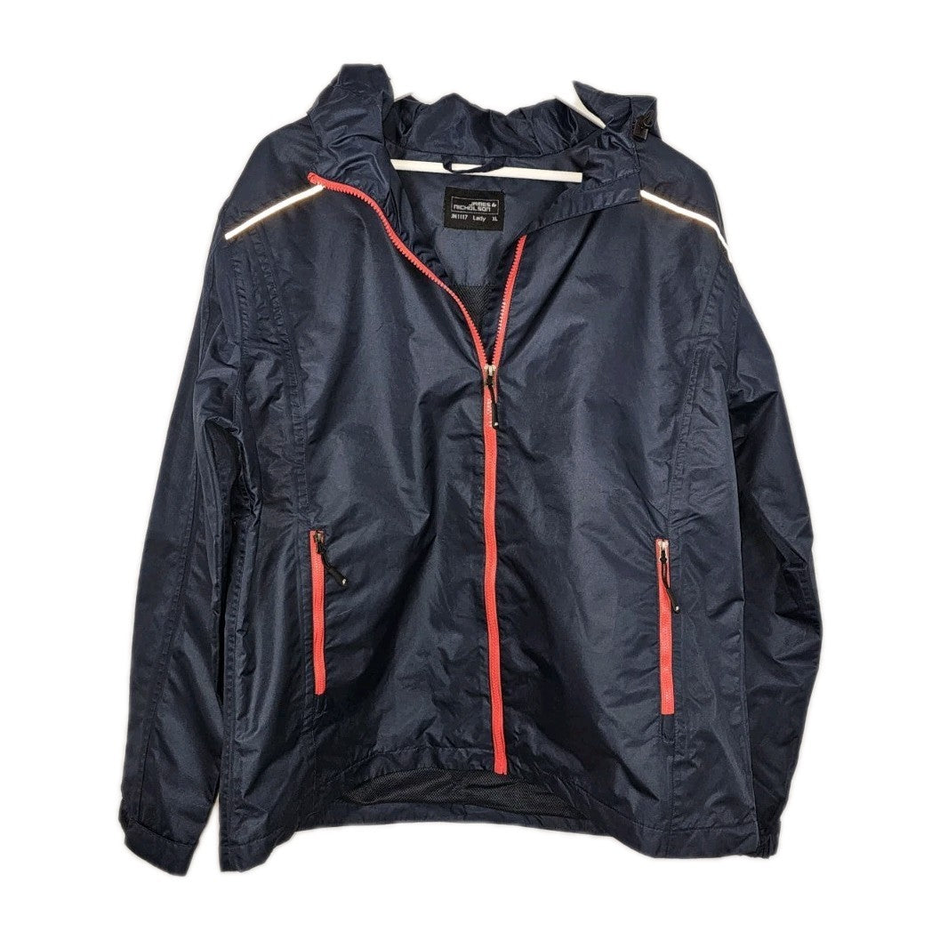 EK11293 Damen Regenjacke von James & Nicholson, Blau, Gr. XL0