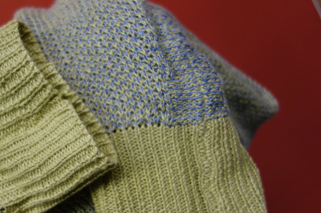 EK0039 Damen Strickjacke von Cotélac, grün, 47