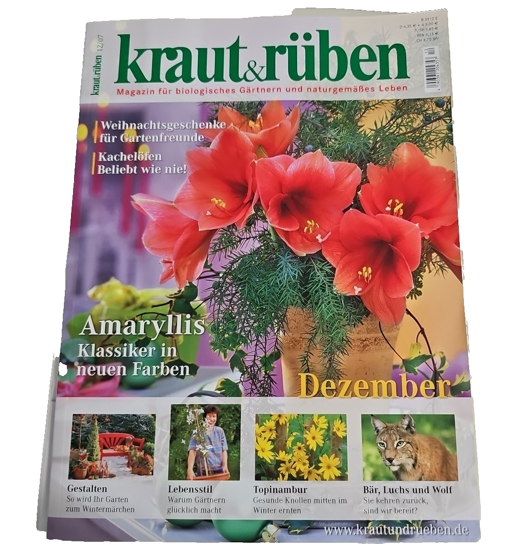EB3501 Kraut und Rüben, 12/2007, biologisches Gärtnern und naturgemäßes Leben0