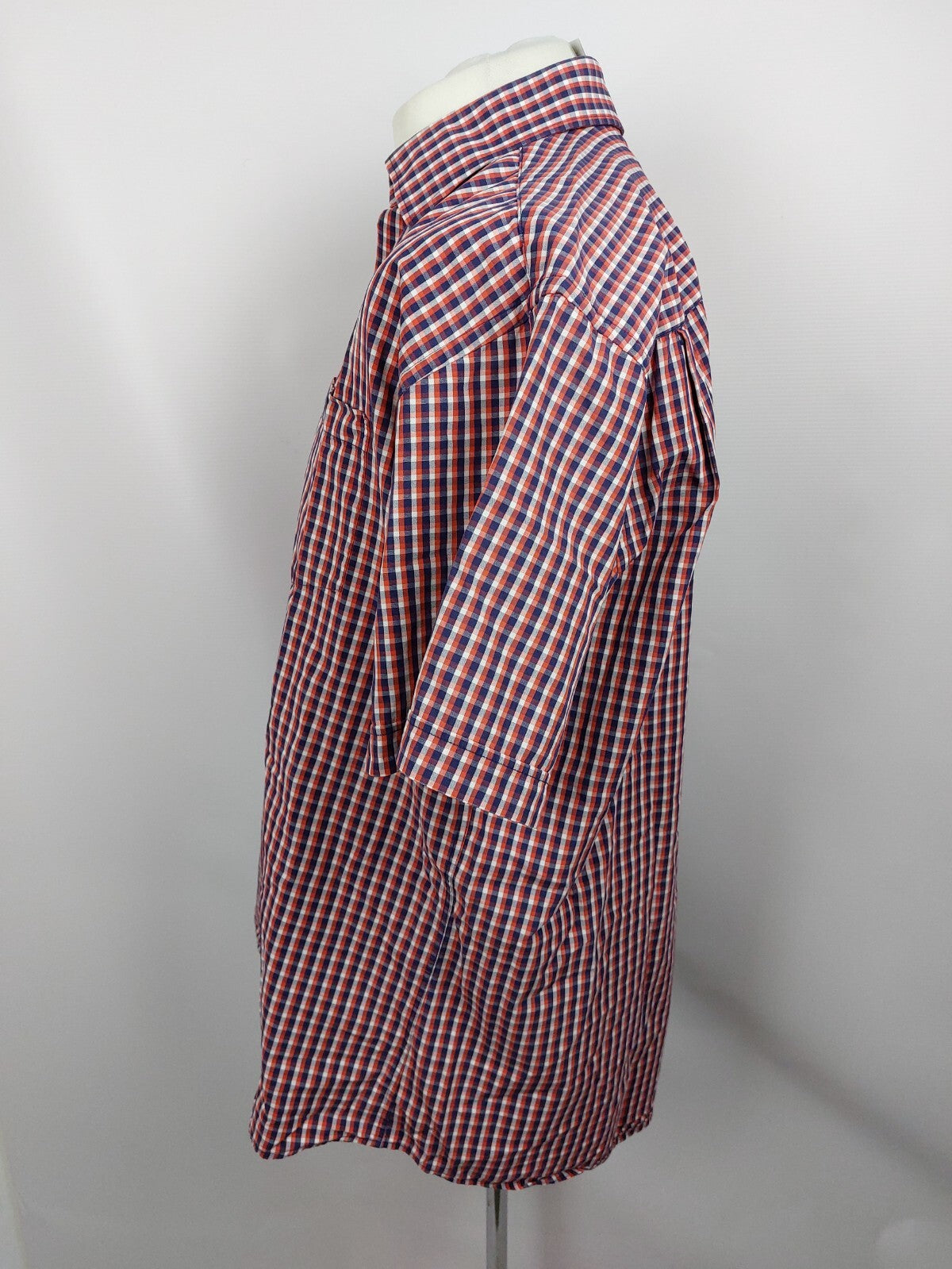 EK4499 Herren Hemd von Ben Green, blau/rot/weiß kariert, Gr. XL3