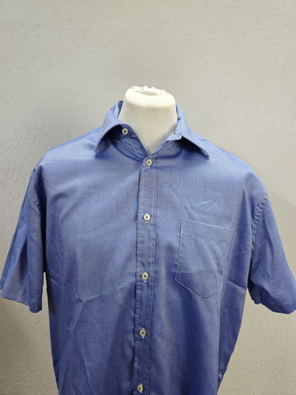 EK5842 Herren Hemd von Yves Gerad, blau/weiß, gr. 431