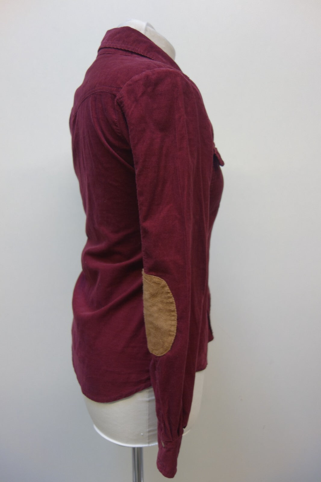 EK3770 Damen Bluse von Bik Bok, dunkelrot, Gr. XS3