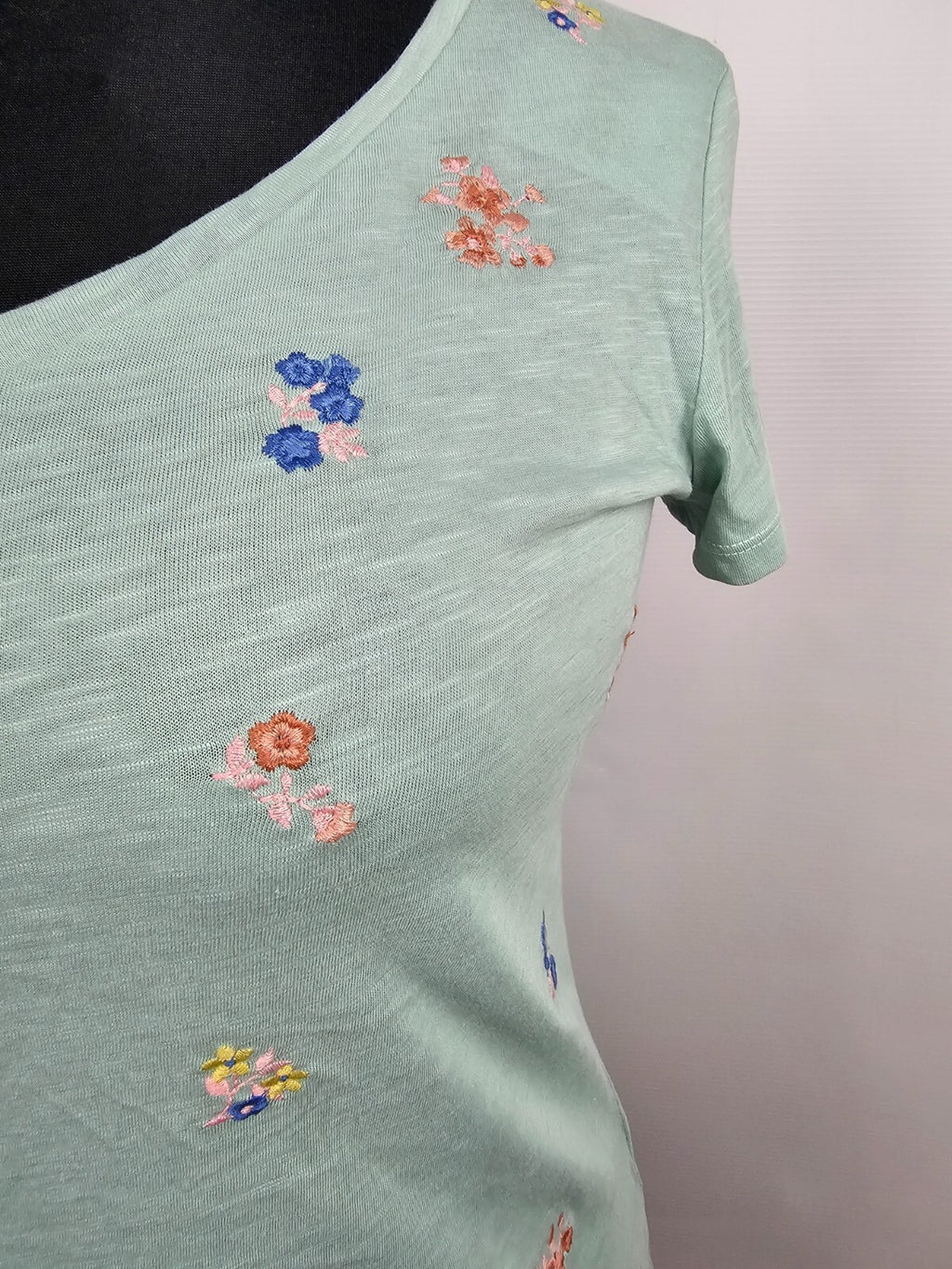 EK5569 Damen T-Shirt von edc by Esprit, grün, Gr.M3
