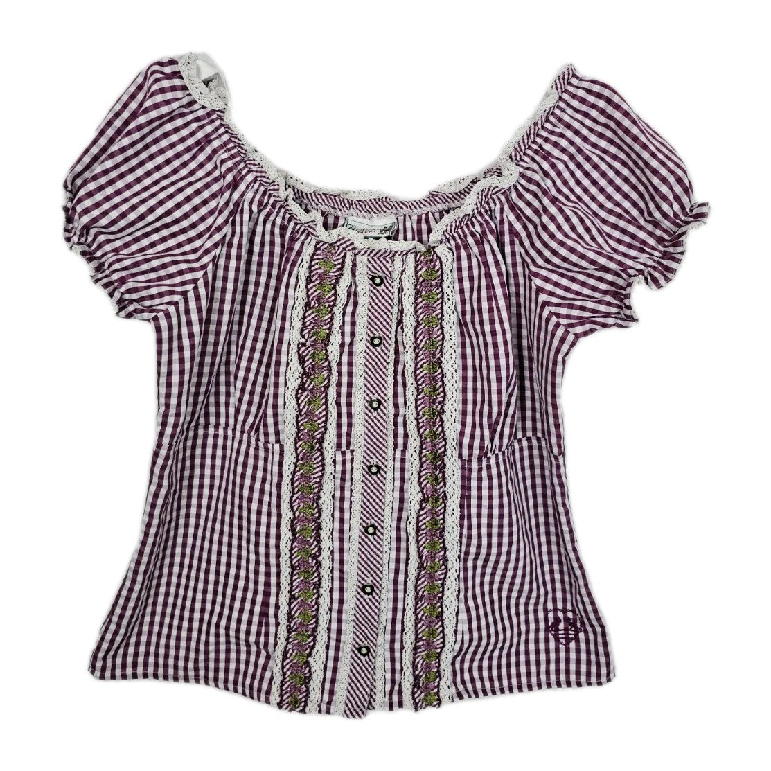 EK9245 Damen Bluse von Brandl Tracht, Rot, Gr. 380