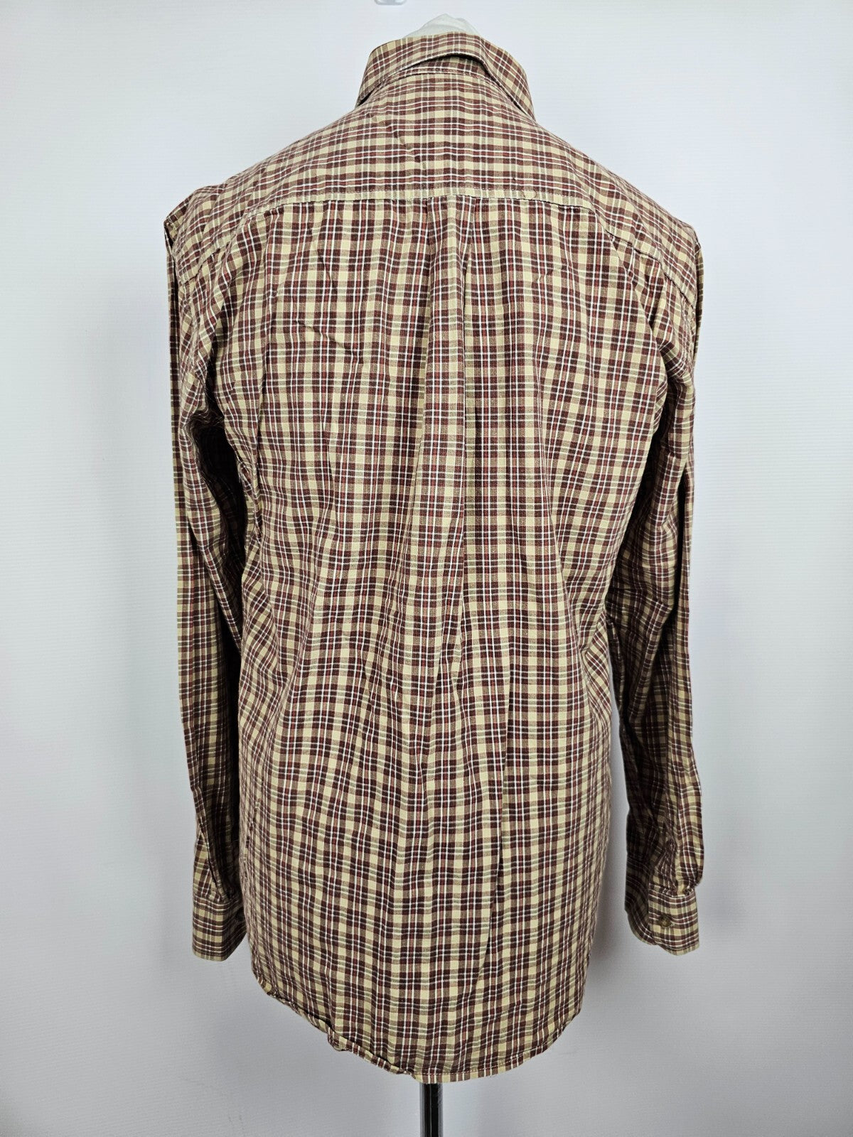 EK5413 Herren Hemd von X Tuxer, braun, Gr.M (39/40)3
