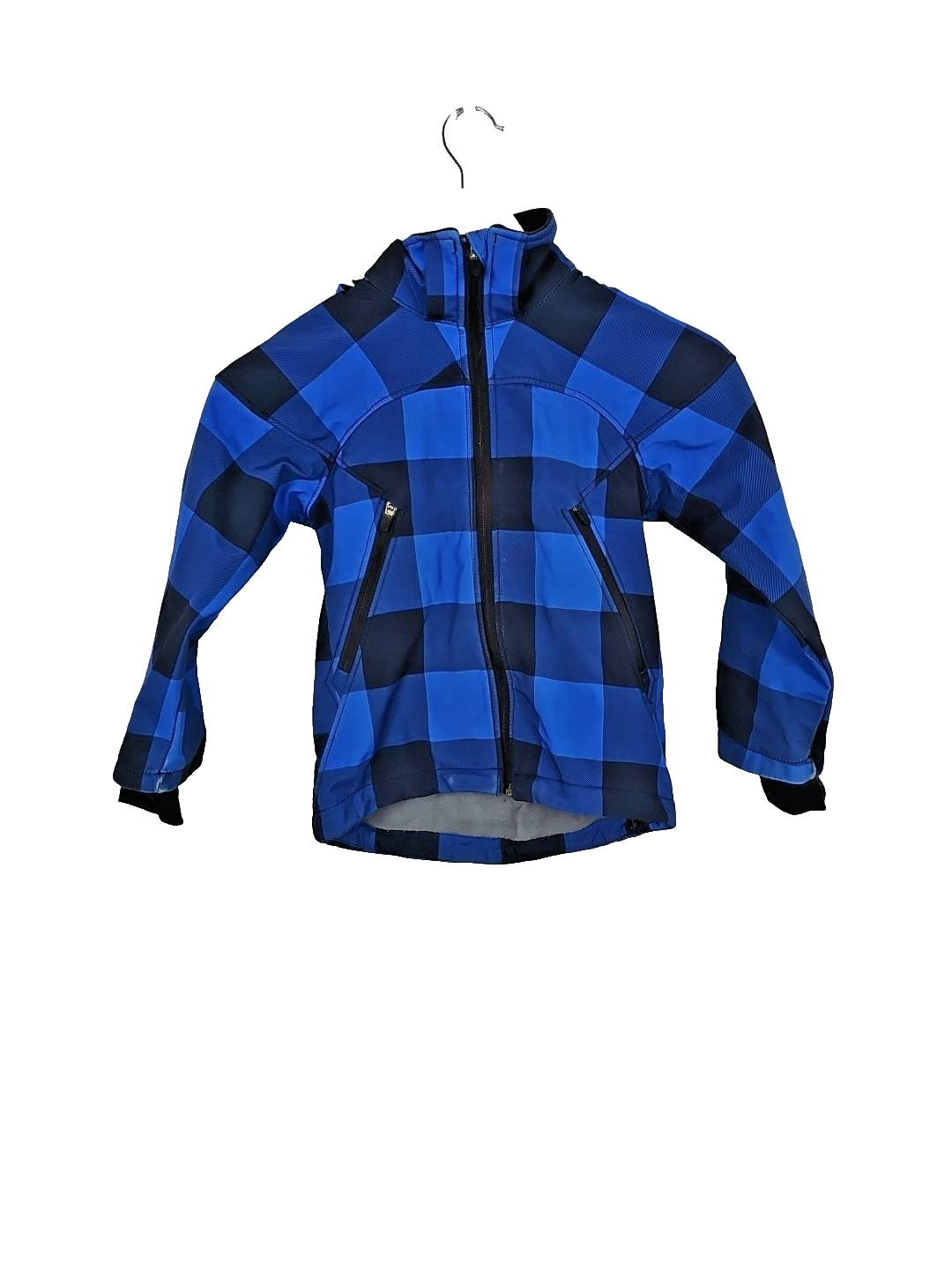 EK8047 Kinder Jacke Blau 116 H$M kariert0