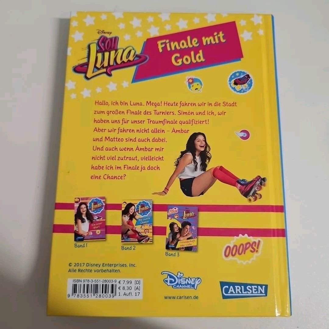 EB1463 Disney Soy Luna: Soy Luna - Finale mit Gold1