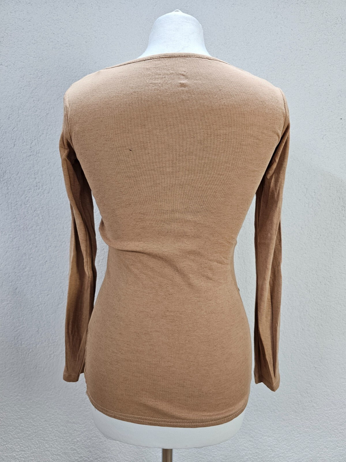 EK5758 Damen Langarmshirt von Tally Weijl, nude, Gr. S3