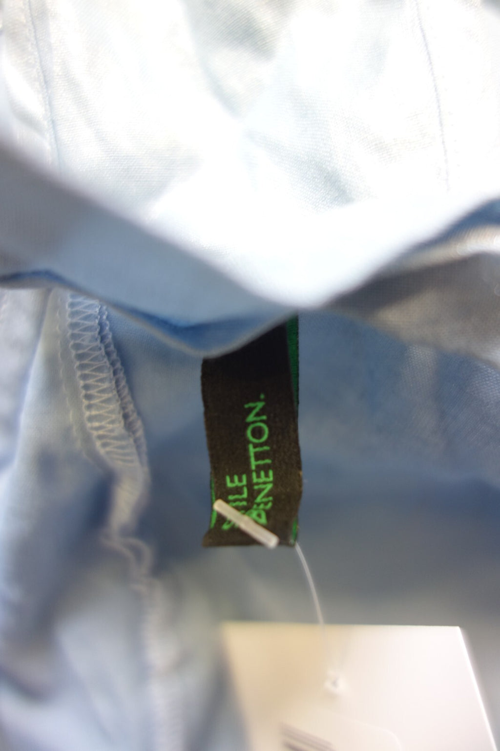 EK3675 Damen Top von Benetton, blau, Gr. S5
