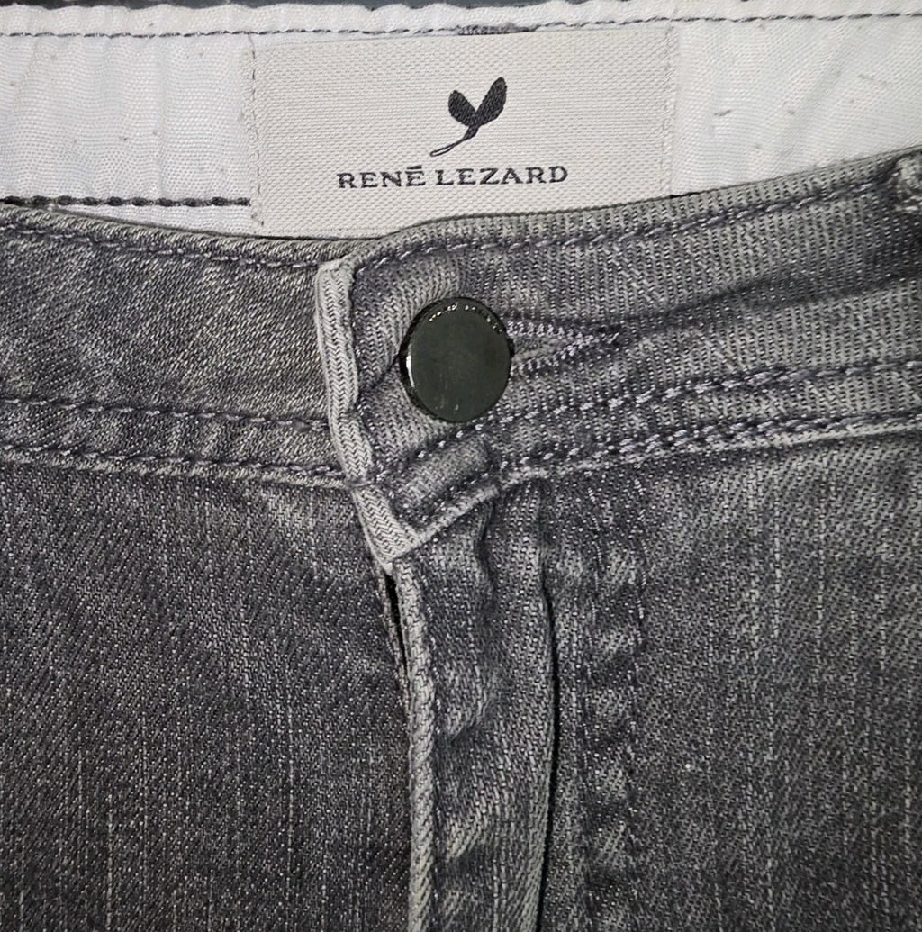 EK6013 Damen Jeans von Rene Lezard, grau, Gr.34 1