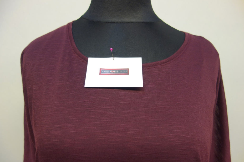 EK2416 Damen Shirt von Tom Tailor, bordeaux, Gr. L1