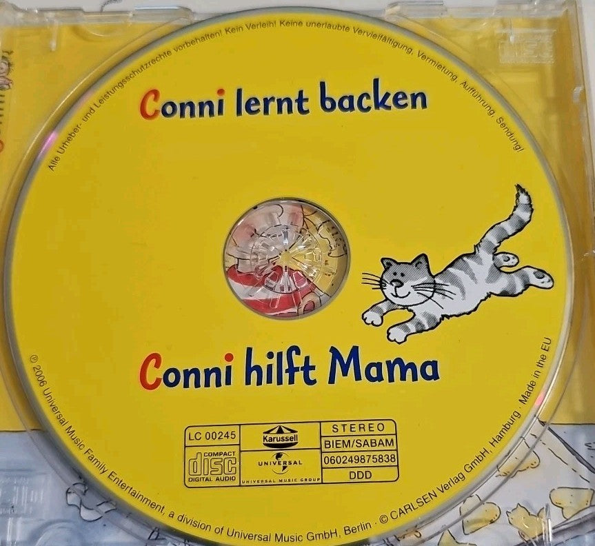 EB4238  Conni Lernt Backen/Conni Hilft Mama von Liane Schneider | CD |1