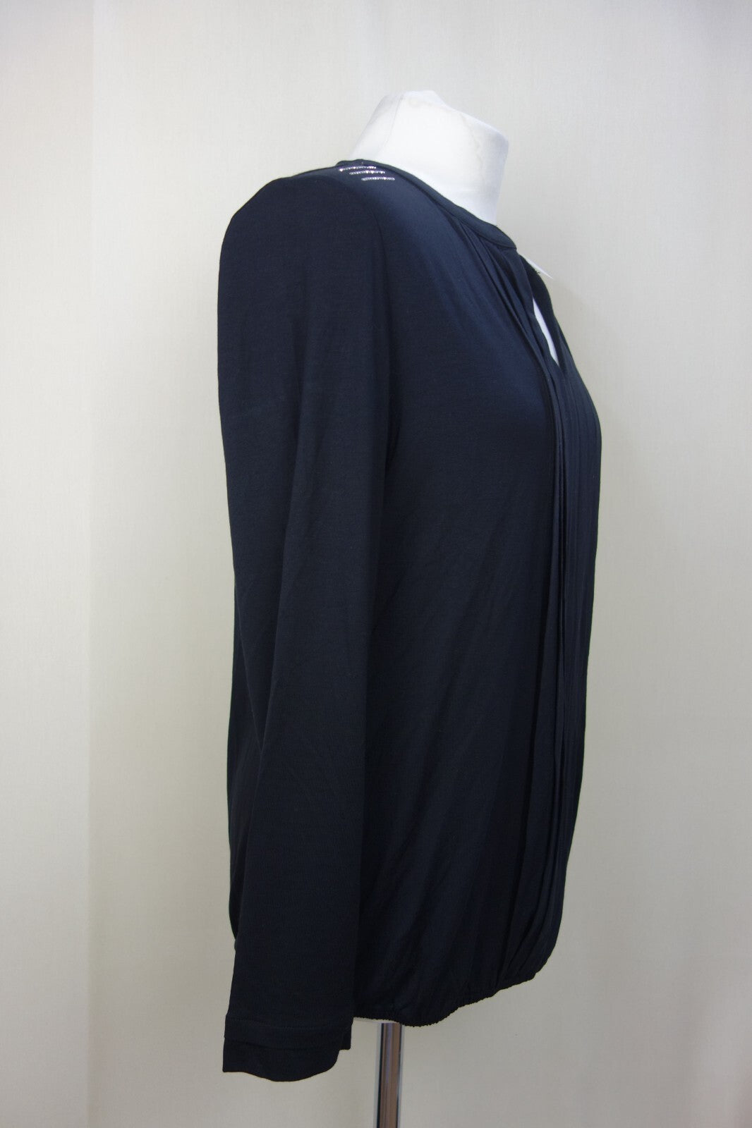 EK1171 Damen Bluse von P, schwarz, Gr.362