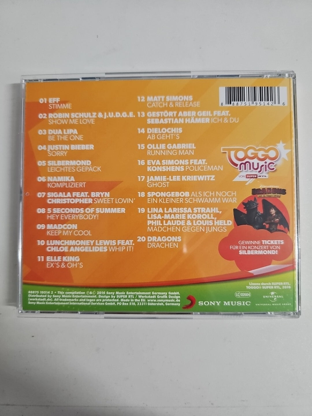 EB1478 Toggo Music 42 von Various | CD | Zustand gut3