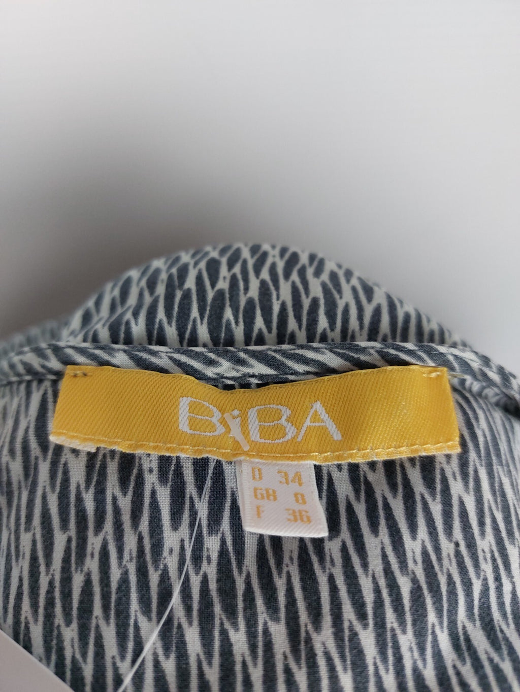 EK4999 Damen Bluse von BiBA, grau-weiß, Gr.345