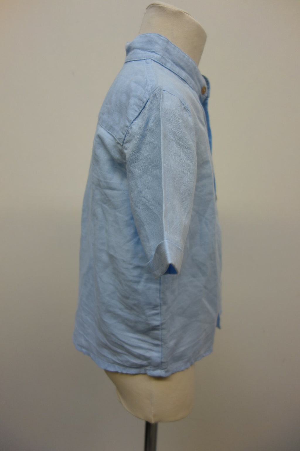 EK0747 Jungen Hemd von Oliver London, blau, Gr. 7-8 Y2
