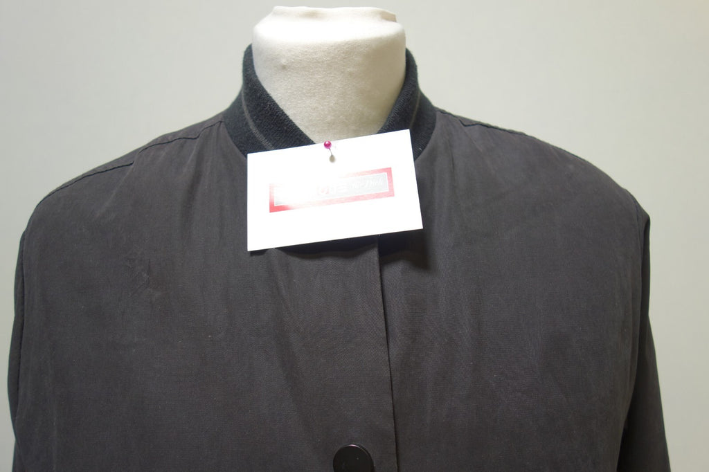 EK1814 Damen Bomberjacke von Pull & Bear, grau, S1