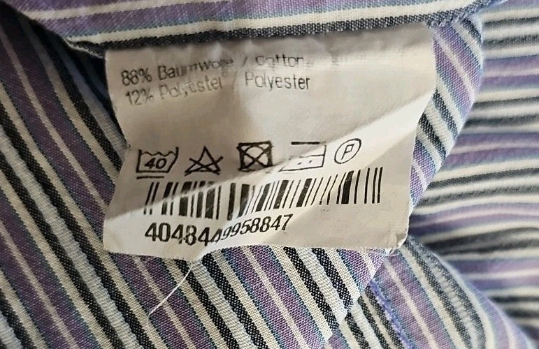 EK10949 Herren Hemd von Casa Moda, blau, Gr.45/465