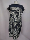 EK0857 Damen Kleid von Cecil, schwarz/weiß, Gr. XS0