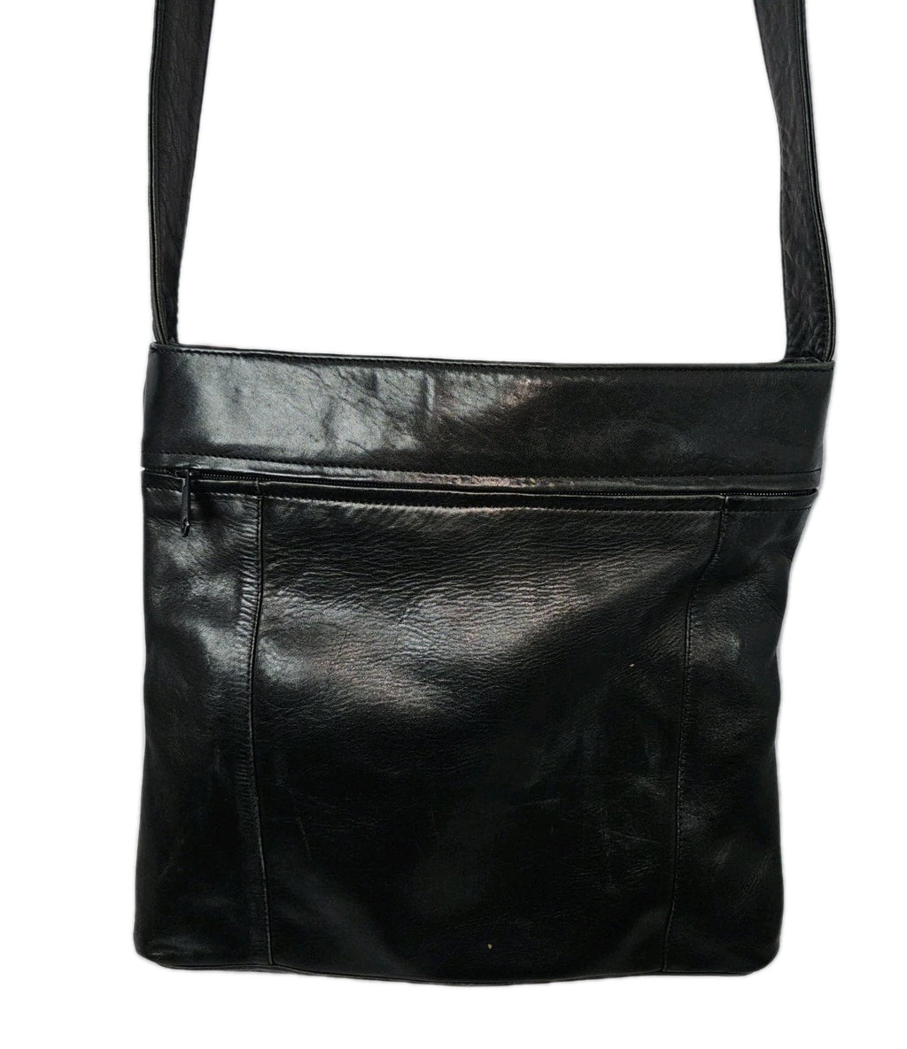 EK5696 Damen Tasche, schwarz, Mittelgroß5