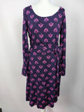 EK5193 Damen Kleid, lila/pink, Gr. M0
