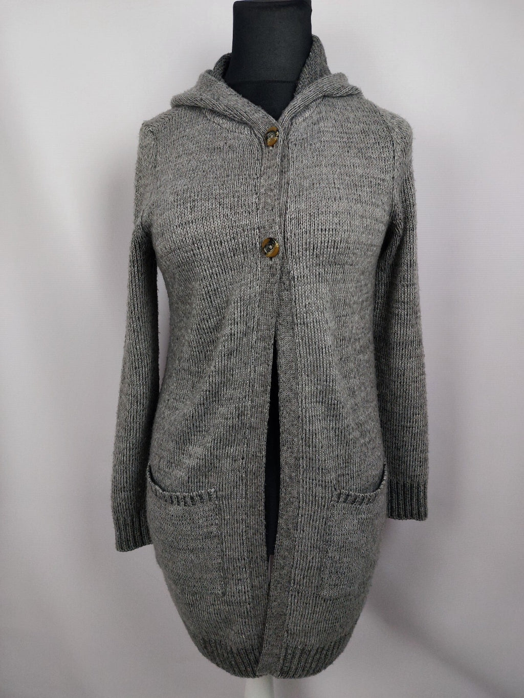 EK4994 Damen Strickjacke von KangaROOS, grau, Gr.M (nach Größentabelle)0