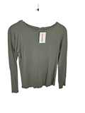 EK5875 Kinder Jungen  Henley Shirt H&M Olive Gr 170 100% Baumwolle0