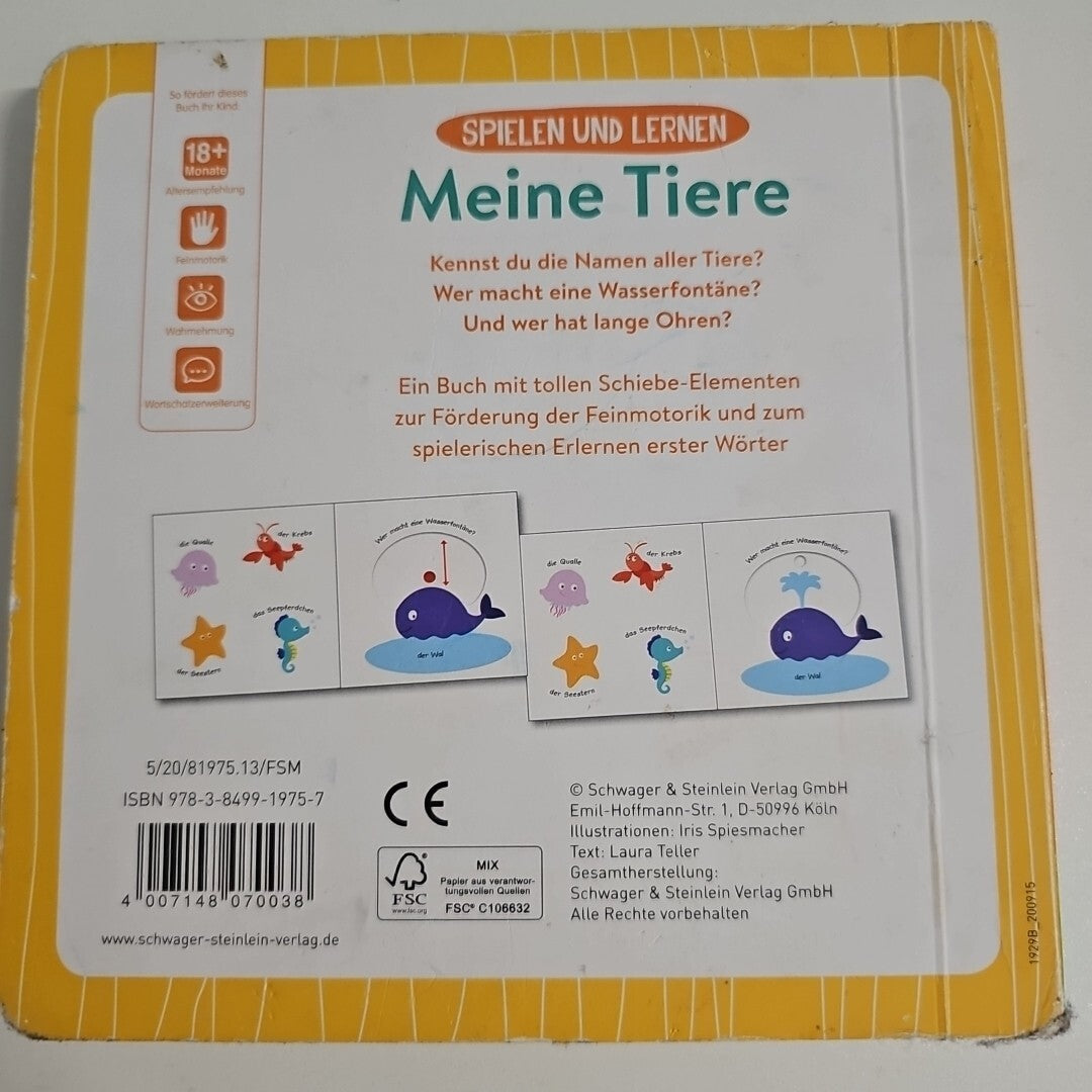 EB627 Spielen und Lernen - Meine Tiere1