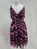 EK5285 Damen Kleid von Tally Weijl, pink-schwarz, Gr.XL(42)0