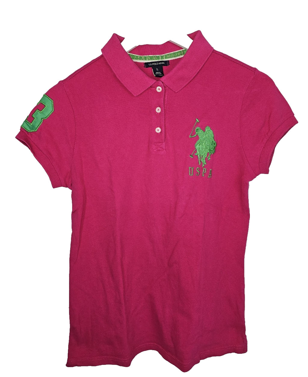 EK8245 Damen Tshirt von U.S Polo Assn. , Pink, Gr. L0
